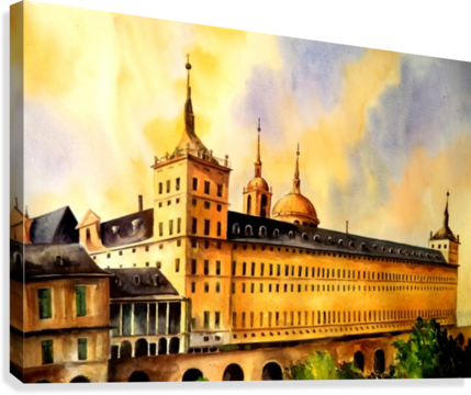 Palaces 1 Canvas Print - Palace (429x360), Png Download