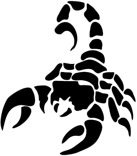 Free Png Scorpion Png Images Transparent - Scorpion Logo Png (480x546), Png Download