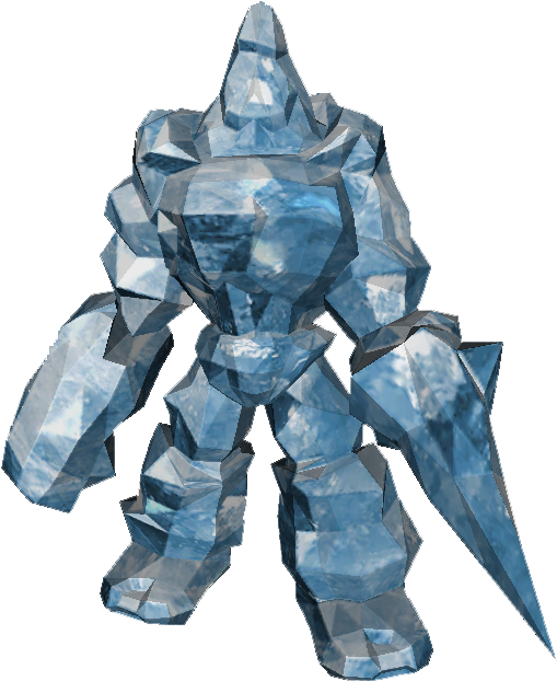 Frost Golem - Portable Network Graphics (543x646), Png Download
