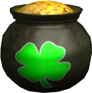 Pot Of Gold - Roblox Pot Of Gold (420x420), Png Download