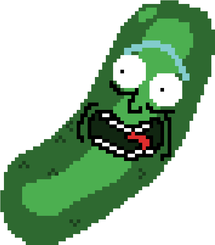 Pickle Rick (1200x1200), Png Download