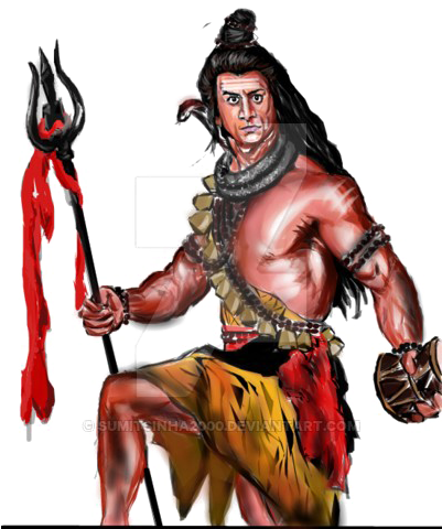 Shiva Png Free Download - Lord Shiva Png Hd (400x487), Png Download
