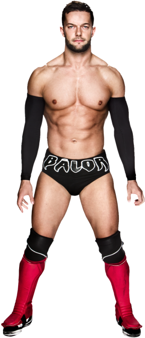 Finn Balor Stat - Finn Balor Red Attire (320x728), Png Download