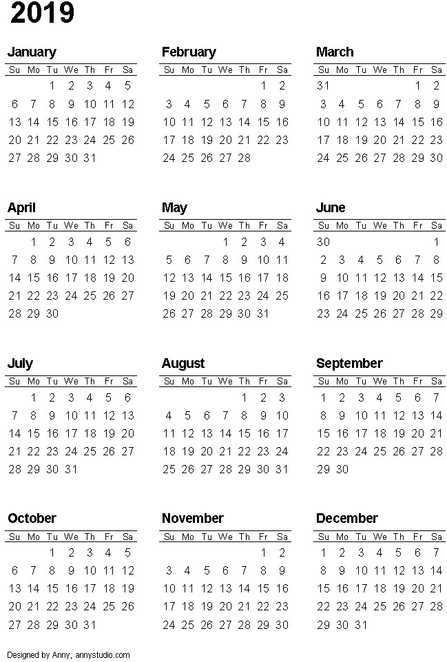Calendar 2019 Png Image - 2011 Calendar (700x1000), Png Download