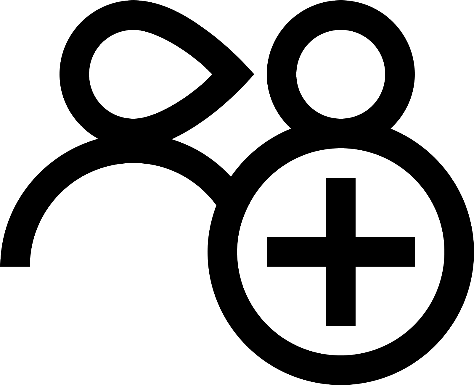 Add User Group Woman Man Icon - Add Picture Icon Png (1600x1600), Png Download