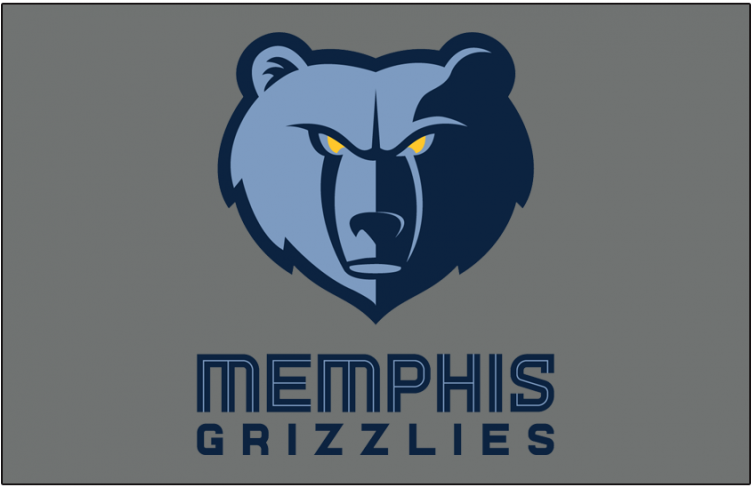Memphis Grizzlies Logos Iron Ons - Memphis Grizzlies New Logo (750x930), Png Download
