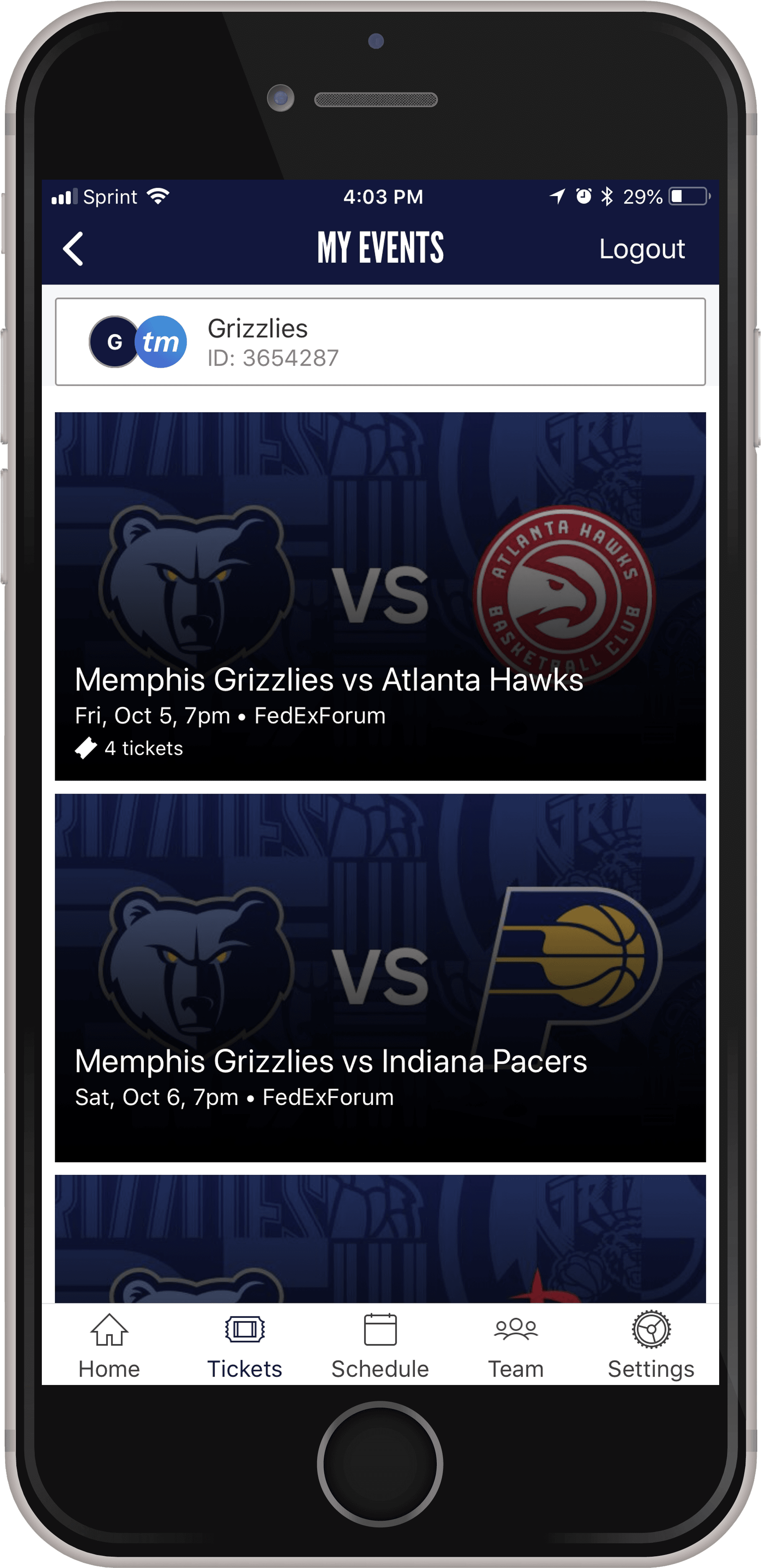 How To Use Mobile Tickets On Gameday - Indiana Pacers (2016x3948), Png Download