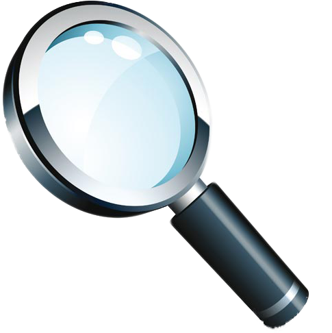 Magnifying Glass Vector Png - Magnifying Glass Clipart Vector (550x522), Png Download