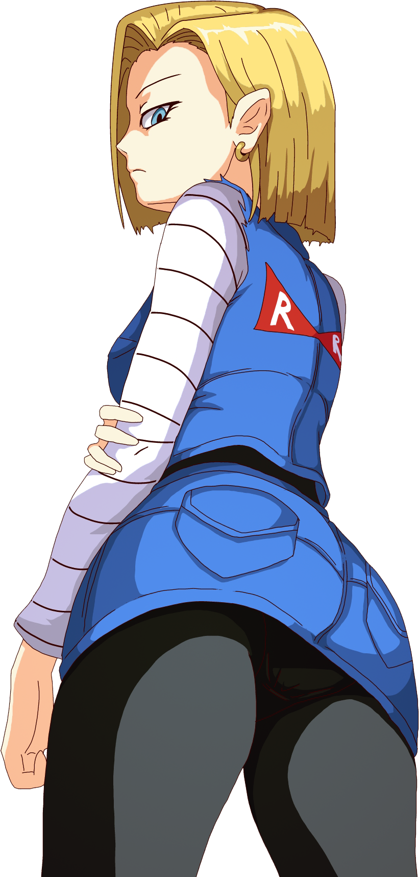 Png - Android 18 And Bulma (1240x1754), Png Download