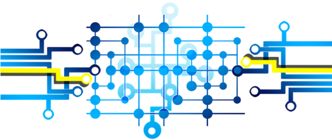 Spring Break Carrollton Library - Computer Circuit Design Png (680x382), Png Download