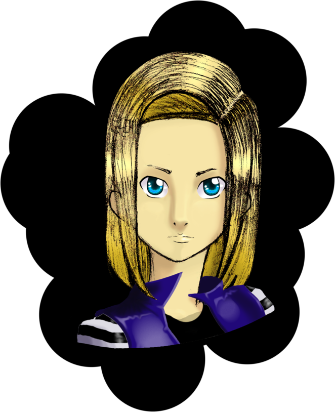 Android 18 (662x814), Png Download