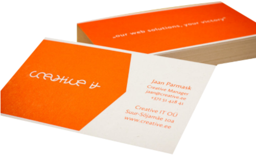 Premium Business Card - Nigerian Business Cards (500x312), Png Download