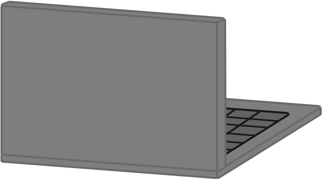 Computery Back - Battle For Isle Sleep Computer (662x493), Png Download