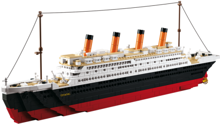 Sluban Titanic Big M38-b0577 - Sluban Titanic (500x343), Png Download