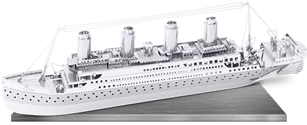 Picture Of Titanic - Metal Earth 3d Model Kit - Titanic (440x330), Png Download