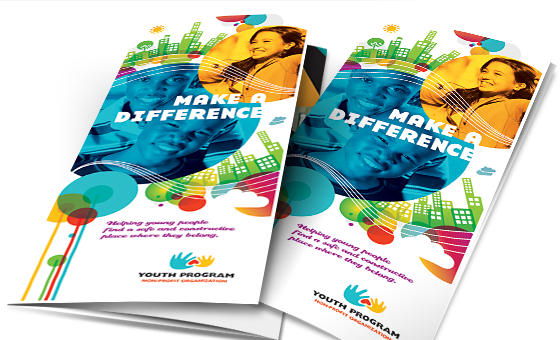 Tri-fold Brochure Templates - Tri Fold Brochure Png (560x340), Png Download
