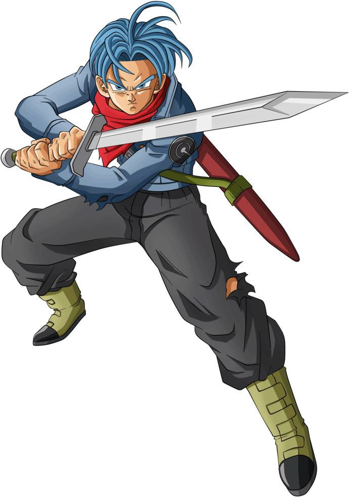 Future Trunks Png - Future Trunks Super (772x1024), Png Download