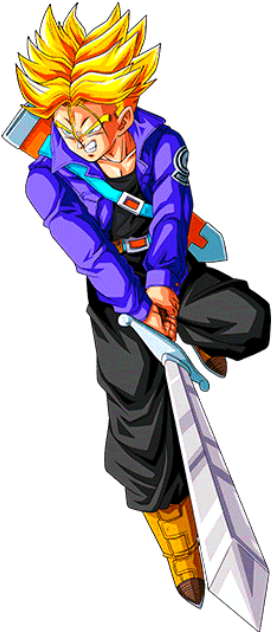 Future Trunks Ss1 2 By Alexiscabo1-d9bgytt - Future Trunks Ss1 Png (279x640), Png Download