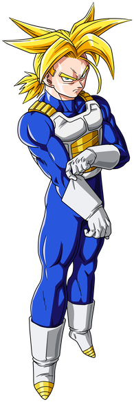 Future Trunks - Trunks Ssj Dbz (210x594), Png Download