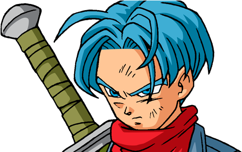 Dragon Stars - Trunks Del Futuro De Dragon Ball Súper (560x300), Png Download