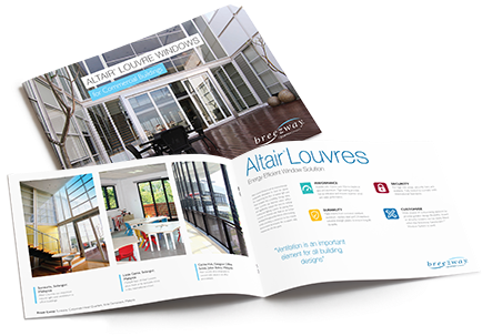 Commercial Brochure - Jalousie Window (453x307), Png Download