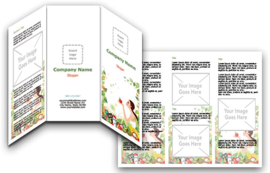 Salon And Spa Brochures - Spa Brochure Templates Free Download (600x300), Png Download
