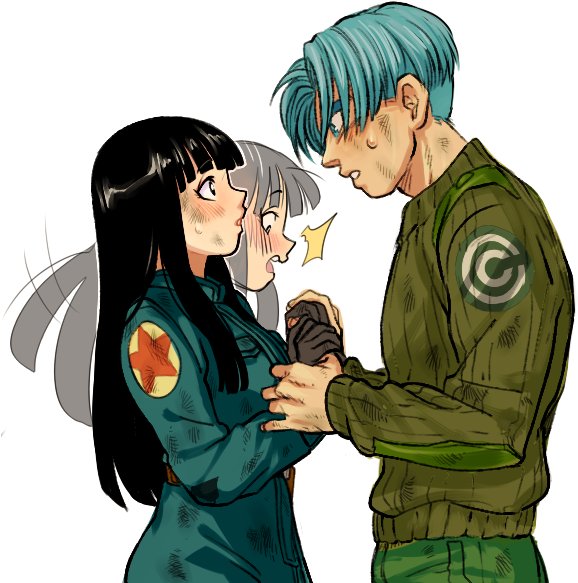 Mirai Trunks Y Mai - Mai Dbz (604x616), Png Download