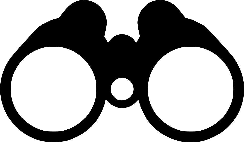 Binocular Transparent Images Png - Binoculars Png (981x574), Png Download