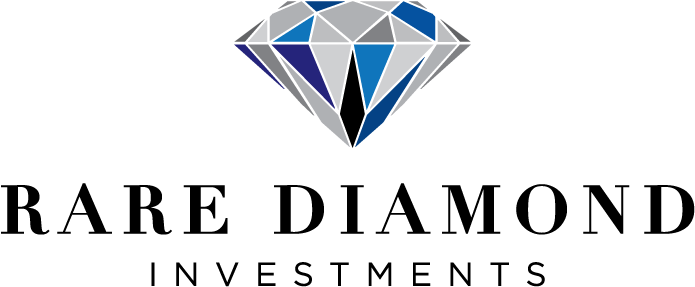 Site Logo Rare Diamond Investments Site Logo - Diamonds As An Investment (814x388), Png Download