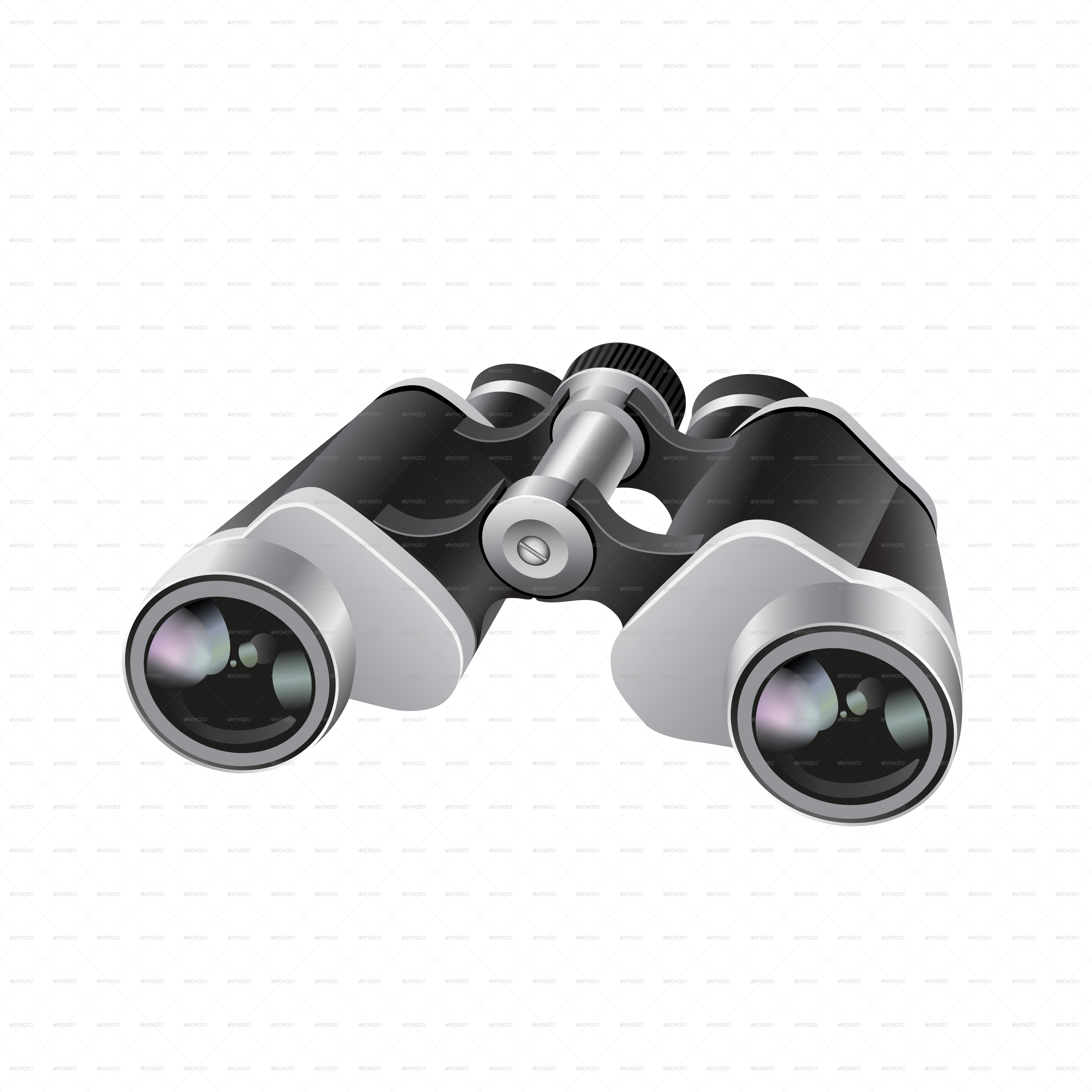 Binocular Binocular - Metallic Color (4961x4961), Png Download