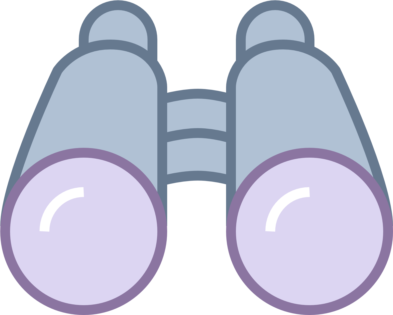 Picture Binocular Clipart Lens - Binocular Png Cartoon (1600x1600), Png Download