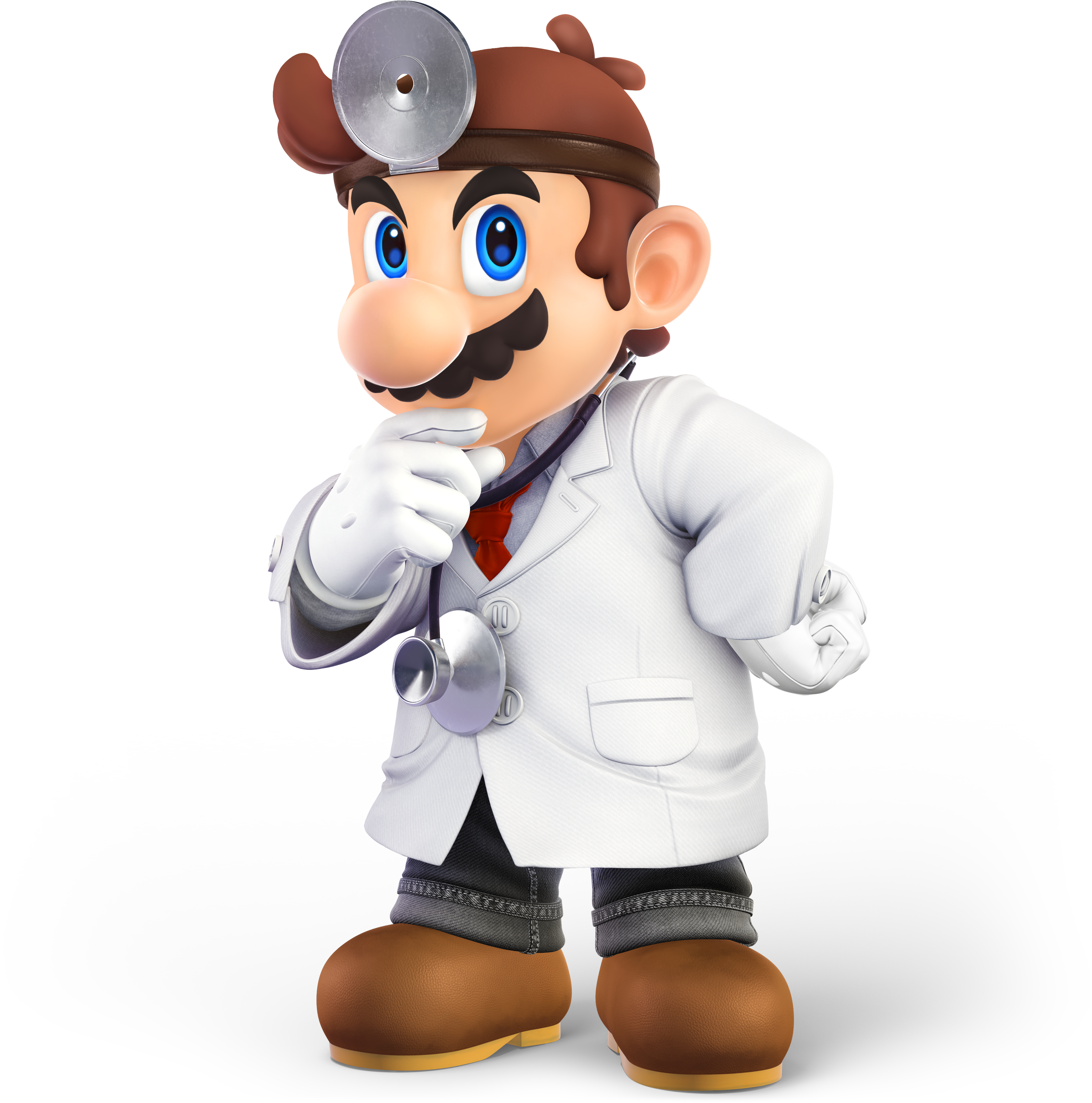 6 - Super Smash Bros Ultimate Dr Mario (4389x4389), Png Download