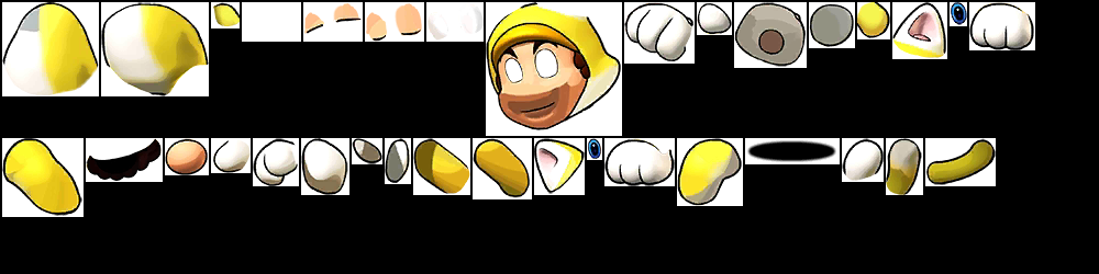 Click For Full Sized Image Cat Mario - Mario Sprite Sheets Cat (1000x250), Png Download