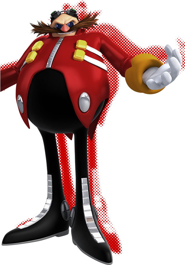 Sonic Forces Dr Eggman (640x1050), Png Download