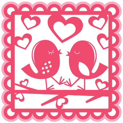 Png Black And White Download Birds Svg Heart - Scalable Vector Graphics (432x432), Png Download