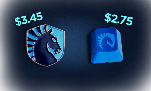 *pin And Keycap Not To Scale - Razer Deathadder Team Liquid (500x300), Png Download