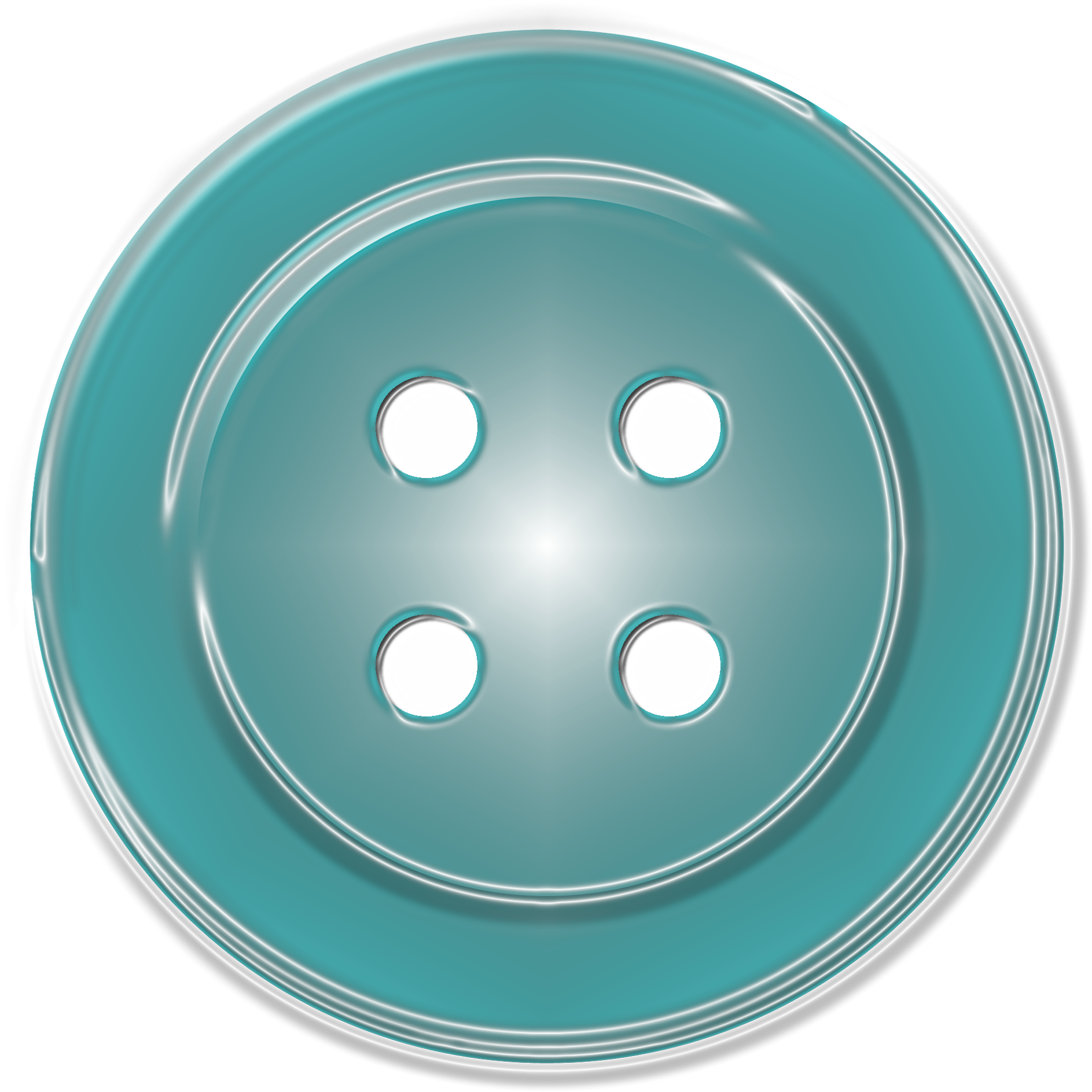 Dressmaking, Buttons, Green - Botones De Costura Png (2000x2000), Png Download