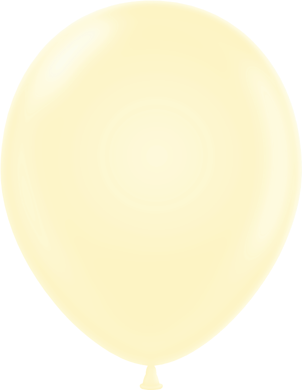 Ivory - Pastel Yellow Balloons Png (800x800), Png Download