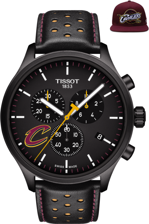 Tissot Chrono Xl Nba Chronograph Cleveland Cavaliers - Tissot Watches Cavs (555x840), Png Download