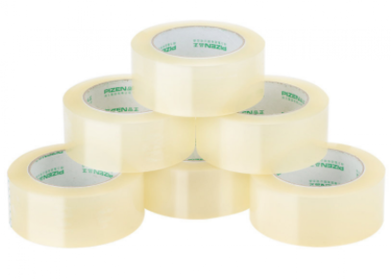 Crystal Super Clear Bopp Packing Tape With Solvent - Box-sealing Tape (800x800), Png Download