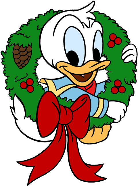 Mickey Mouse Christmas Clip Art 3 - Baby Mickey Mouse Christmas (487x651), Png Download