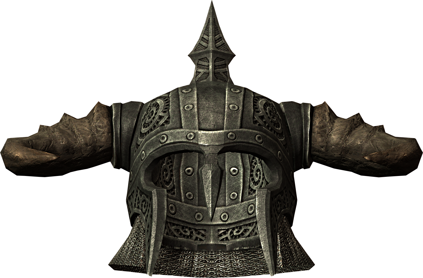 Latest Personal Armor, Cosplay Armor, Elder Scrolls, - Skyrim Steel Helmet Vs Steel Horned Helmet (1472x970), Png Download