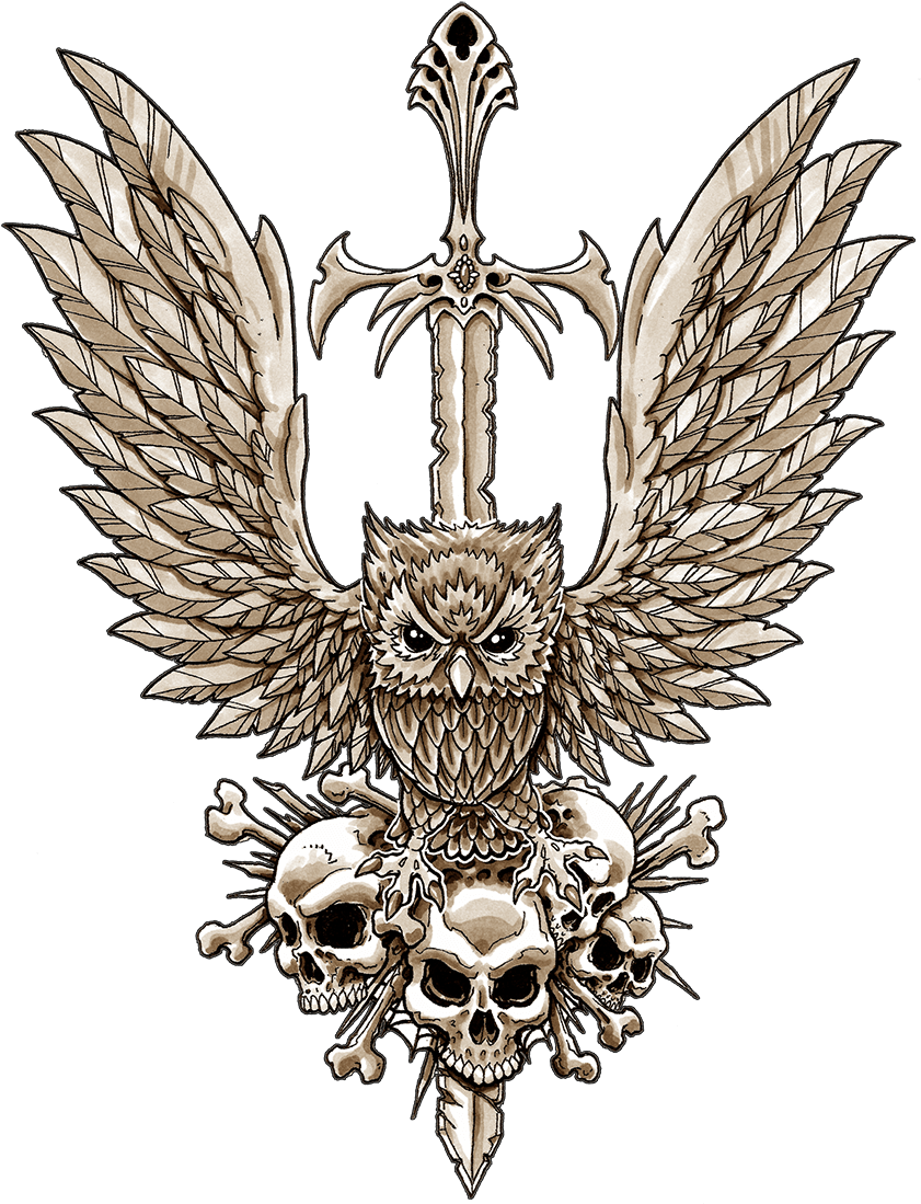 Doom Strix - Accipitridae (972x1152), Png Download