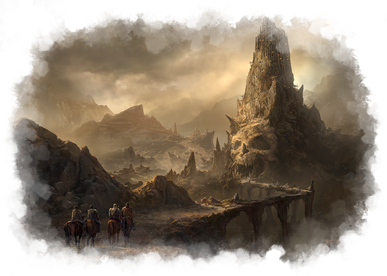 Group Dungeons - Painting (760x543), Png Download