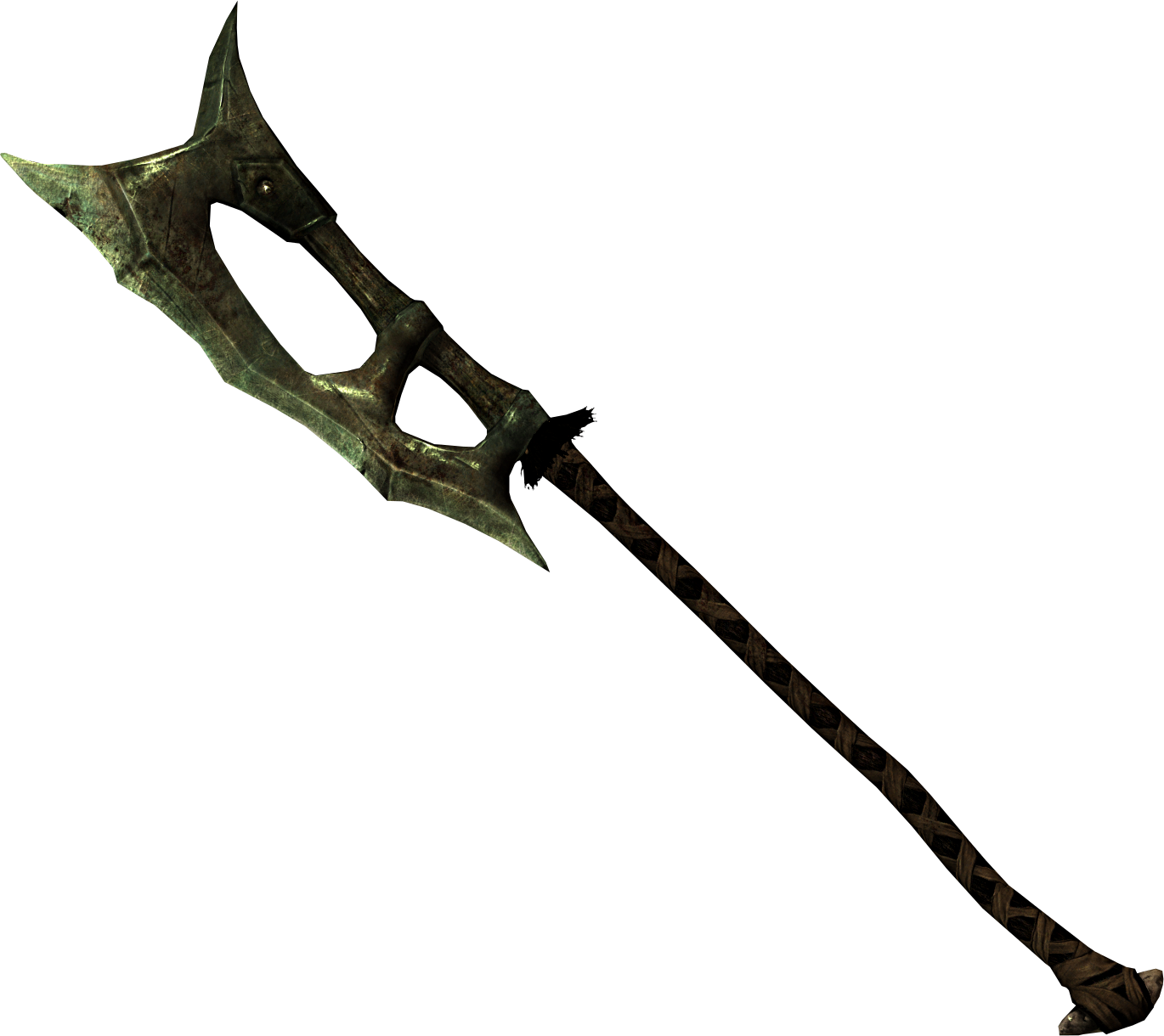 Zlued5 - Streitaxt Skyrim (1370x1220), Png Download