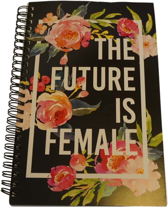 Future Is Female Notebook Effies Paper Glam University - Female Notebook Paperback (1024x1024), Png Download
