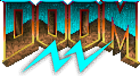 Doomnwtitle - Portable Network Graphics (492x268), Png Download