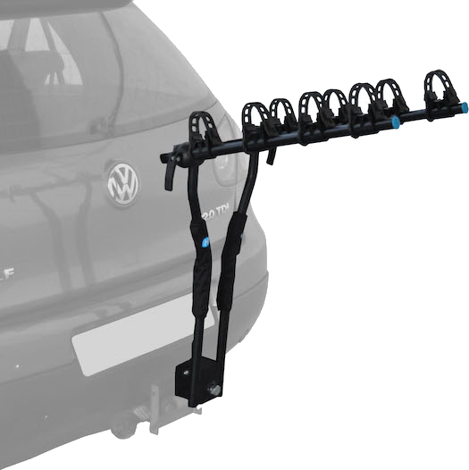 Holdfast Hanging Rack 3 Or 4 Bike Carriers - Bicycle Carrier (525x526), Png Download