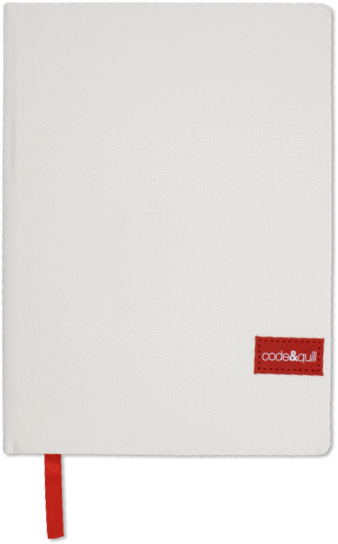 Check Out Our Monolith Notebook - White Notebook Png (526x600), Png Download