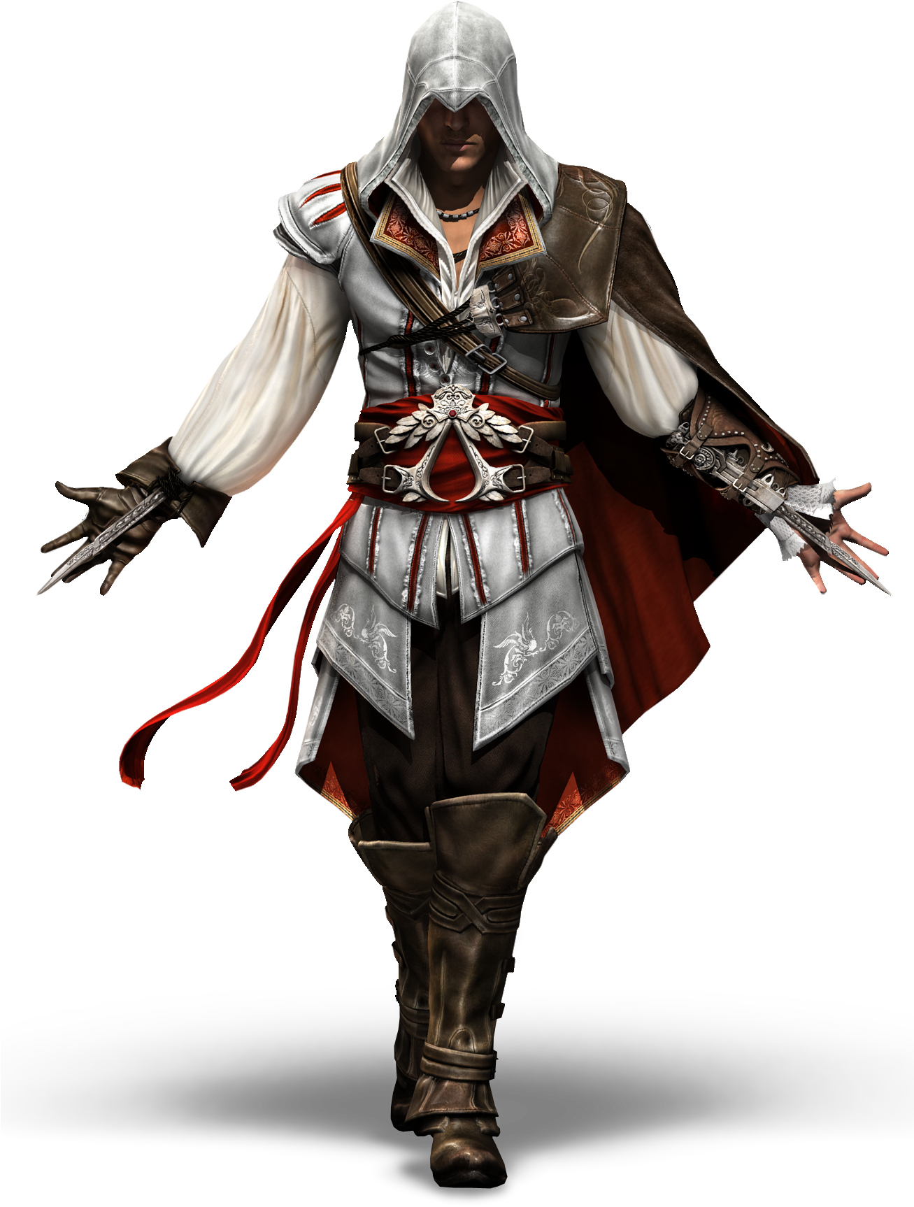 Ezio Auditore Da Firenze - Assassin's Creed Ezio Art (1306x1763), Png Download